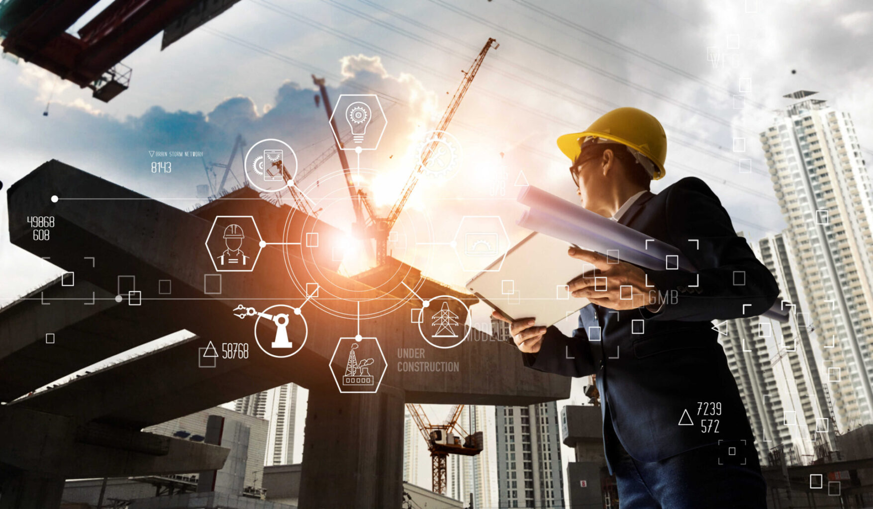 applications of IoT in construction industry
