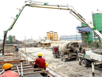 concrete pumping stations