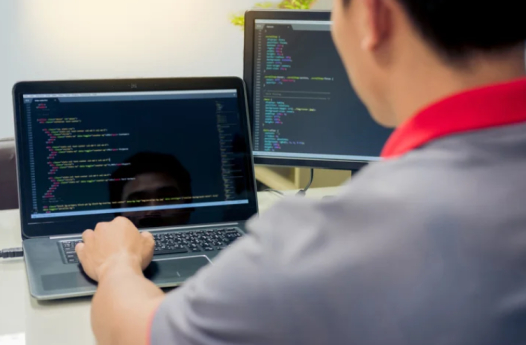 How to Hire Remote Developers: Top Easy Steps and Guide a remote software developer working on a laptop