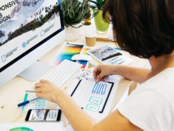 How to Build an Effective Educational Website in 2026: UX, Accessibility and Strategy a developer working on educational website design