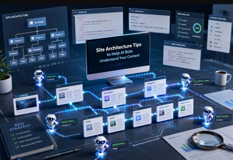 a well-structured website