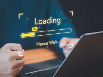 a slow loading website